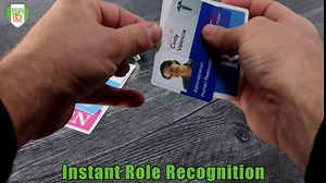 White Pharmacy TECH Horizontal Badge Buddy by Specialist ID, Sold Individually