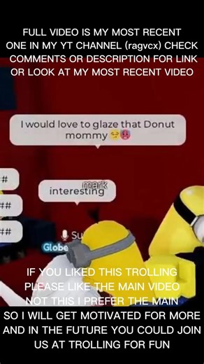 How fast it all went down with my minions *freaky* trolling in roblox
