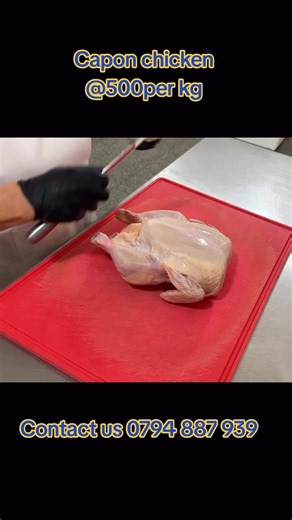 Big. Fresh. Tender. 🍗🔥 Our Fresh Capon Chicken is well-cleaned, meaty, and super tender — perfect for roasting, frying, stewing, or making delicious family meals. Juicy taste in every bite! Now going for @500 per kg 💯 Available at All In One Countrywide Butchery 📍 Westfield Mbaazi Mall, Lavington Behind Valley Arcade, Shop No. 42 📦 We deliver countrywide 📲 WhatsApp or Call: 0794 887 939 Order today and enjoy premium quality at an unbeatable price! #AllInOneCountrywideButchery #CaponChicken