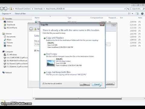 How to download photos from email
