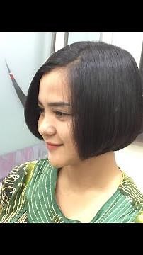 VERY SHORT BOB HAIRCUT