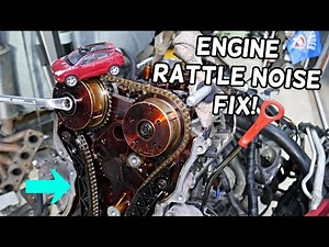 HYUNDAI TUCSON ENGINE NOISE RATTLE ON COLD START, NOISE RATTLE FOR 1-2 SECONDS