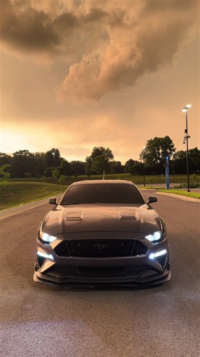 Atleast breaking down gives me a good view. #mustanggt #mustang #xyzbca #viral #fyp