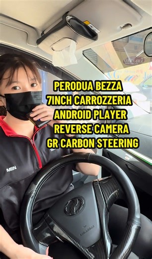 Perodua Bezza: 7-Inch Android Player & GR Steering