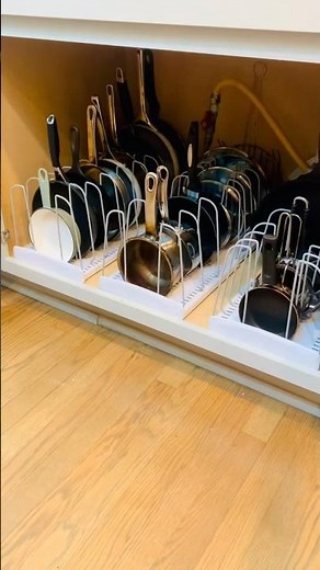 The Best Organizing Product for Pots and Pans #potsandpans #homeorganization