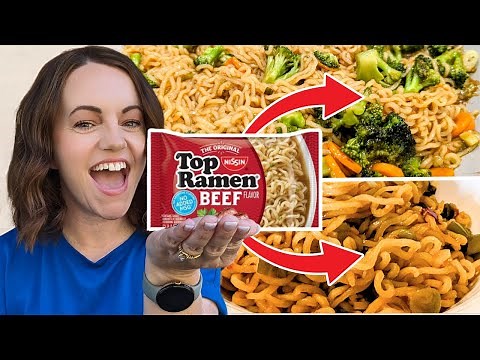 Next level RAMEN noodles!! 2 easy ways to upgrade your Ramen!