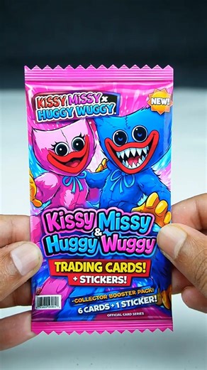 Kissy Missy x Huggy Wuggy Poppy Playtime 5 Custom DIY Game Cards #diy #craft