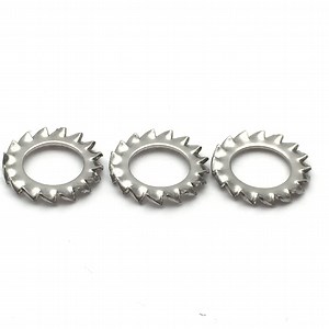 [Hot Item] Stainless Steel DIN6798A Serrated Lock Washer with External Teeth