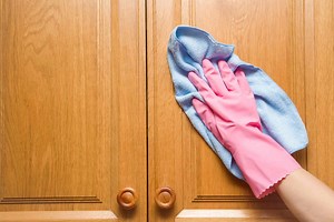 How To Remove Sticky Grease From Wood Kitchen Cabinets Before It Ruins The Finish