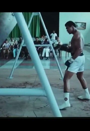 Muhammad Ali's Heavy Bag Training Footage