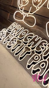 Custom Giant LED Neon Sign: Personalized Wedding & Business Decor - Etsy