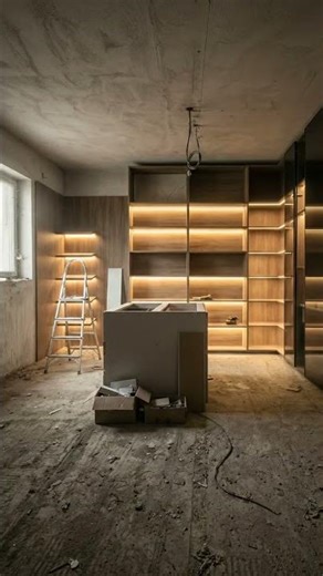 Luxury Walk In Wardrobe Room ‎#diy #renovation #satisfying #interiordesignideas #2026