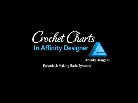 How to Make Crochet Symbols in Affinity Designer FAST