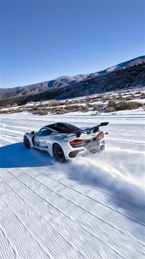 Hennessey Performance on Instagram: "Drifting into the holiday season. ❄️🏂 #VENOMF5 #HENNESSEY #venomf5revolution #holidays #snow #faticerace #skiing #hennesseyperformance #hennesseyspecialvehicles"