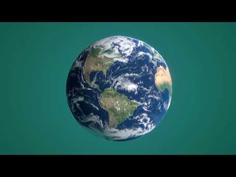 Rotating Earth Free Stock