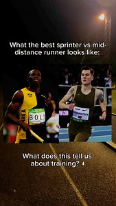 Energy systems, and your goals ↓ Why do 100m sprinters look jacked, while elite distance runners look much leaner? It all comes down to energy systems. In 100m sprints, it’s all about raw power—ATP-PC energy, short bursts, no endurance required. That’s why Usain Bolt (left picture) looks like such a beast. But beyond 200m, endurance starts playing a role. By 400m, you’re already tapping into the anaerobic glycolytic system. Move up to 1500m, and aerobic endurance dominates—look at Jakob Ingebrig