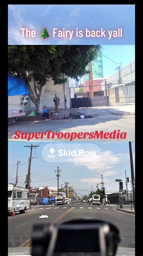 Blessing the homeless today in SkidRow Was on my Live and smart ai glasses for better reactions #Fairy #Skidrow #tiktoklive #SmartGlasses #Fyp