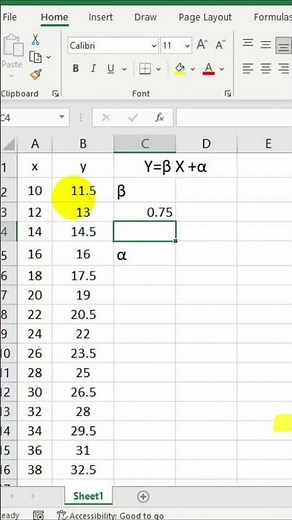 Linear Regression in Excel | Excel