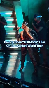 Brandy Does “Full Moon” Live On The Kehlani World Tour #tamtonight