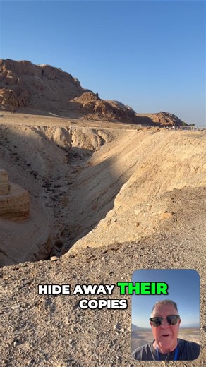 At the end of the day, we're at Qumran by the Dead Sea, where the Dead Sea Scrolls were first found. Hidden in these caves before the Roman invasion in 66 AD, these scrolls have been invaluable in validating the accuracy of our Old Testament. #DeadSeaScrolls #Qumran #OldTestament #BiblicalHistory #Archaeology | What's The World Coming To? | Facebook