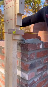 How to rebuild a Chimney! #DIY #remodel #construction #homerenovation #realestate #entrepreneur #carpentry #tools #renovation #hardwork #masonry | WINNI
