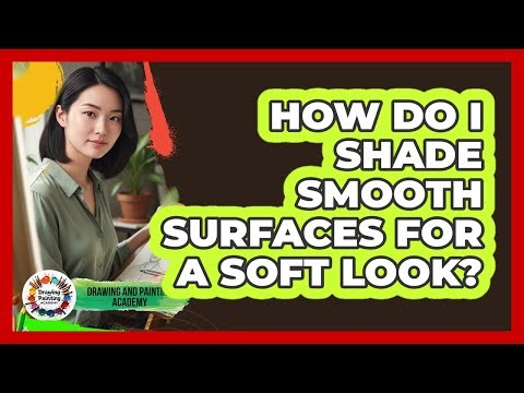 How Do I Shade Smooth Surfaces For A Soft Look?