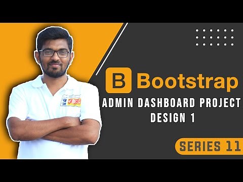 Admin Dashboard Design 1 in Bootstrap for Beginners in Tamil | Web Development | #KalaiSTechiView