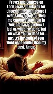 “Powerful Prayer of Confession and Cleansing | Turn Back to God Today 🙏”