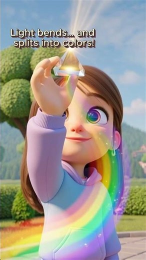 How does a rainbow appear? 🌈 #roblox #learning #kidsscience