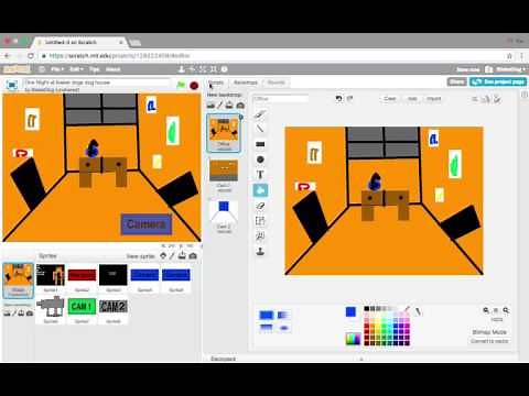 How to make an Fnaf fan game on Scratch. Part 3