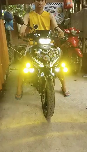 Sniper 155 with dual Horn (rapid) and passing light with switch back to stock horn #Piaahorn #Mdl #Orlacworkz