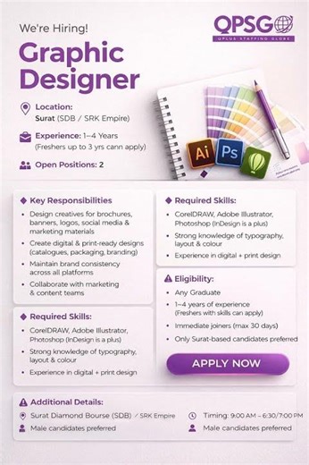 Graphic designer | Surat