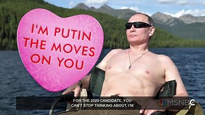 5.6K views · 55 reactions | OBSESSED: Tomorrow is Valentine’s Day, and since conversation hearts are not being sold this year, Chuck came up with some of his own. | Meet the Press | Facebook