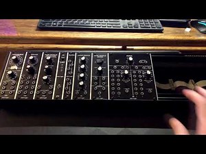 Behringer Modular System 55 Synthesizer ruminations and quick demo
