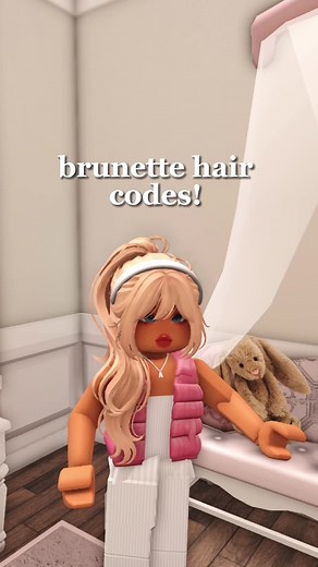Brown Hair Codes in Bloxburg: Cute Styles for Brunettes