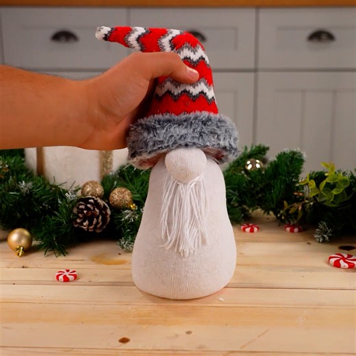 13M views · 102K reactions | Christmas Sock Gnome | Magic Hands Creations | Facebook