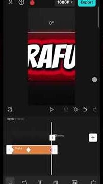 Text effect in Cap cut | Text video editing| 100 days video editing learning challenge