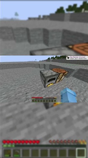 Minecraft But I Can't Touch Random Block 🥵 #minecraft​ #shorts​