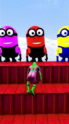 GTA 5 Epic Water Ragdolls | Spider-Man Jumps / Fails ep.17998 #shorts