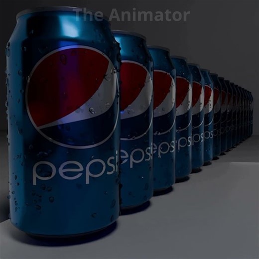 Pepsi Ad Made in Blender #ad #blender