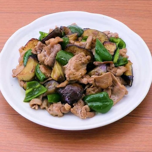 ご飯のお供に♪ なすとピーマンの豚肉ポン酢炒めのレシピ動画・作り方 | デリッシュキッチン