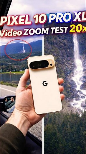 Pixel 10 Pro XL Video Zoom Test 20x 😲 | Insane Camera Zoom!