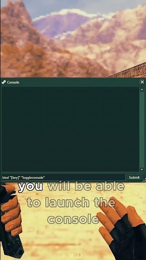 How to Open Console in CS 1.6