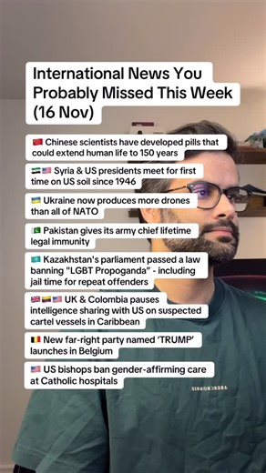 International news you probably missed this week… #news #politics #globalnews | BrownReporter