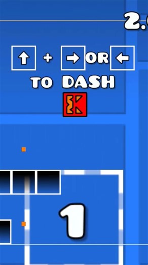 trying new ways to create a dash mechanic #geometrydash #geometrydash #gd