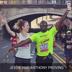 3.3M views · 426 reactions | When this runner volunteered to train a blind athlete for a marathon, she never thought they'd fall in love. | LightWorkers | Facebook