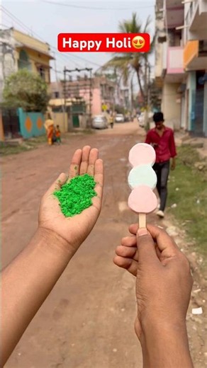 Happy Holi😍 #holi #shortvideo