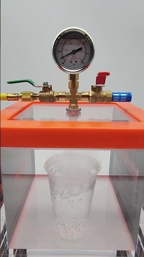 Vacuum vs Water - See what happens?