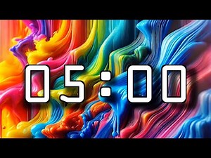 5 Minute Timer – Amazing Images & Relaxing Music for Classroom Focus & Calm ⏳🎶