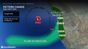 Pattern change to usher moisture-laden storms into Pacific Northwest